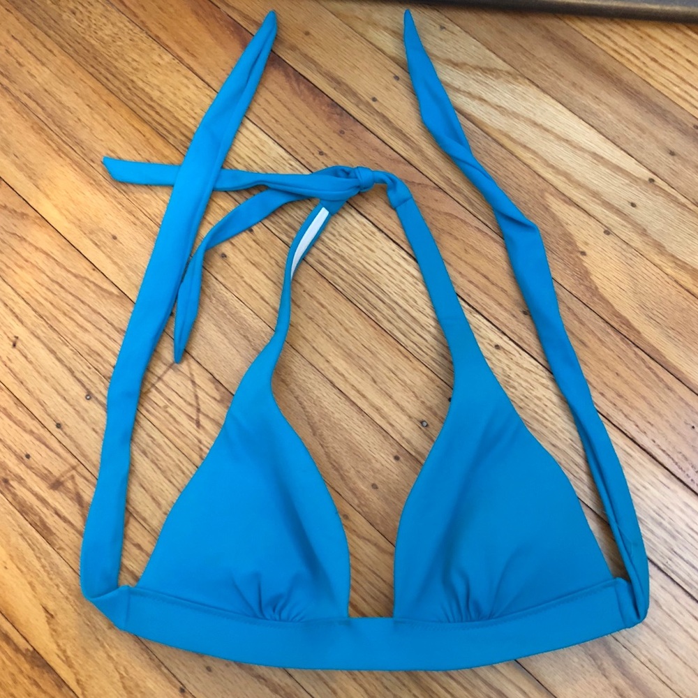VS teal bikini top with removable padding